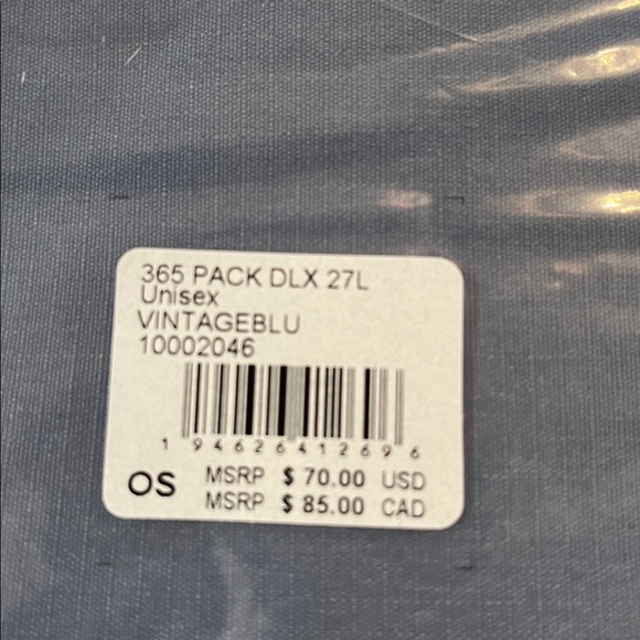 Dakine 365 Pack DLX 27L Vintage Blue Backpack/NWT - Picture 7 of 10